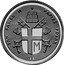 Poland No Denomination Pope John Paul II 1987 Proof X# 22 coin obverse