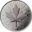Niue One Dollar Charles III. Maple Leaf 2024  Proof MAPLE LEAF 20 24 999.991 FINEST SILVER 0.5G coin reverse