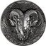 Niue Twelve dollars Charles III. Aries 2024  ARIES coin reverse