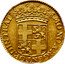 Netherlands 1/2 Gulden (Utrecht Province Coin Pattern) MO NO ARGENT ORDIN TRAI 1 6 8 2 coin obverse