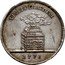 Poland 1/2 Thaler (Stanislaus Augustus. Pattern) KM# Pn104 VINCIT FRAUDEM 1771 coin reverse