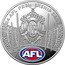 Australia 1 Dollar Australian Football League. AFL Premiership 2024  Proof in 2 Coin Set 2024 AFL PREMIERSHIP SEASON CHAS BROWNLOW TROPHY AFL coin reverse