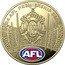 Australia 1 Dollar (Australian Football League. AFL Premiership. Coloured) 2024 AFL PREMIERSHIP SEASON CHAS BROWNLOW TROPHY AFL coin reverse