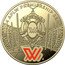 Australia 1 Dollar (Australian Football League. AFLW Premiership. Coloured) 2024 AFLW PREMIERSHIP SEASON BEST AND FAIREST TROPHY W coin reverse