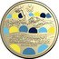 Australia 1 Dollar Australian Olympic Team 2024  BU in Coincard AUSTRALIAN OLYMPIC TEAM PARIS 2024 coin reverse
