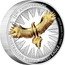 Australia 1 Dollar Australian Wedge-tailed Eagle 10th Anniversary. High Relief. Gilded 2024 P125 P125 10TH ANNIVERSARY AUSTRALIAN WEDGE-TAILED EAGLE 2024 1 OZ 9999 SILVER coin reverse