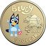 Australia 1 Dollar (Dollarbucks. Bluey) BLUEY BUCK 1 DOLLAR coin reverse