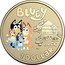 Australia 1 Dollar (Dollarbucks. The Heelers) BLUEY BUCK 1 DOLLAR coin reverse