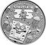 Tuvalu 1 Dollar SpongeBob SquarePants 25th Anniversary 2024 SPONGEBOB 25 © 2024 VIACOM INTERNATIONAL INC. coin reverse