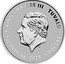 Tuvalu 1 Dollar (Teenage Mutant Ninja Turtles. Coloured) KING CHARLES III TUVALU JC 1OZ 9999 AG 2024 1 DOLLAR coin obverse