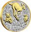 Australia 1 Dollar The Perth Mint's 125th Anniversary. Gilded 2024 P125 JM 2024 1OZ 9999 SILVER P125 1899 THE PERTH MINT 2024 coin reverse