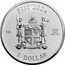 Fiji 1 Dollar (Year Of The Dragon. 3D) REREVAKA NA KALOU KA DOKA NA TUI 1OZ .999 FINE SILVER FIJI 2024 1 DOLLAR coin obverse