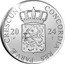 Netherlands 1 Ducat Amsterdamse Poort. Haarlem 2024 ☤ + r 20 24 CONCORDIA RES PARVÆ CRESCUNT coin obverse