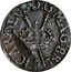 Ireland 1 Farthing (Charles I Maltravers Issue. Type 4) CAROLVS D G MAG BRI coin obverse