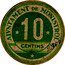 Spain 10 Centimos (Monistrol) AJUNTAMENT DE MONISTROL 10 CÈNTIMS coin obverse
