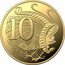 Australia 10 Cents (Memorial. Lyrebird) SD 10 coin reverse