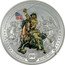 Cook Islands 10 Dollars (Colonel Theodore Roosevelt) FIRST IN WAR. FIRST IN PEACE. FIRST IN THE HEART OF HIS COUNTRYMEN. 2022 MS THEODOR ROOSEVELT coin reverse