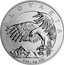 Niue 10 Dollars (Golden Eagle. Krivan) SLOVAKIA CM MH 5OZ . AG 999 coin reverse