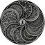 Fiji 10 Dollars Mandala Art 10th Anniverssary 2024 AM  coin reverse