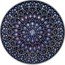 Fiji 10 Dollars (Mandala Art 10th Anniverssary. Notre Dame Northern Rose)  coin reverse