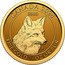 Canada 10 Dollars (Red Fox. Bullion) CANADA 2024 9999 FINE GOLD 1/4 OZ OR PUR PL coin reverse