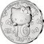 France 10 Euro (Hello Kitty 50th Anniversary) RF 2024 10 EURO 50TH ANNIVERSARY - 50ÈME ANNIVERSAIRE ©2024 SANRIO coin obverse