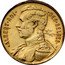 Belgium 10 Francs (Albert I. French Text. Pattern Strike) KM# Pn191 ALBERT ROI DES BELGES coin obverse