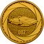 UK 100 Pounds (Wet Nellie. Bullion) 007 THE SPY WHO LOVED ME FINE GOLD 1 OZ 999.9 2024 BOND IN THE 70S coin reverse