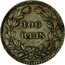 Portugal 100 Reis (Maria II Pattern) 100 REIS coin reverse
