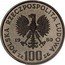 Poland 100 Zlotych Environment Protection. Cappercaillie. Trial Strike 1980 MW KM# Pr398 POLSKA RZECZPOSPOLITA LUDOWA 19 80 MW ZŁ 100 ZŁ coin obverse