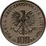 Poland 100 Zlotych Environment Protection. White Stork. Trial Strike 1982 MW KM# Pr464 POLSKA RZECZPOSPOLITA LUDOWA 19 82 MW ZŁ 100 ZŁ coin obverse