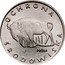 Poland 100 Zlotych Environmental Protection. Buffalo. Trial Strike 1977 MW KM# Pr310 OCHRONA ŚRODOWISKA PRÓBA coin reverse