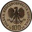 Poland 100 Zlotych Environmental Protection. Moose. Trial Strike 1978 MW KM# Pr326 POLSKA RZECZPOSPOLITA LUDOWA 19 78 MW ZŁ 100 ZŁ coin obverse