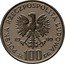 Poland 100 Zlotych Jan Kochanowski. Trial Strike 1980 MW KM# Pr401 POLSKA RZECZPOSPOLITA LUDOWA 19 80 MW ZŁ 100 ZŁ coin obverse