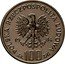 Poland 100 Zlotych Wincenty Witos. Trial Strike 1984 MW KM# Pr499 POLSKA RZECZPOSPOLITA LUDOWA 19 84 MW ZŁ 100 ZŁ coin obverse