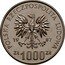 Poland 1000 Zlotych (Museum of Silesia. Katowice. Trial Strike) KM# Pr562 POLSKA RZECZPOSPOLITA LUDOWA 19 87 MW ZŁ 1000 ZŁ coin obverse