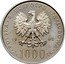 Poland 1000 Zlotych Pope John Paul II. Trial Strike 1982 MW KM# Pr479 POLSKA RZECZPOSPOLITA LUDOWA 19 82 MW ZŁ 1000 ZŁ coin obverse