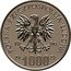 Poland 1000 Zlotych World Cup. Trial Strike 1986 MW KM# Pr540 POLSKA RZECZPOSPOLITA LUDOWA 19 86 MW ZŁ 1000 ZŁ coin obverse