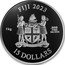 Fiji 15 Dollars (Egyptian Dragon) REREVAKA NA KALOU KA DOKA NA TUI 1KG .999 FINE SILVER FIJI 2023 15 DOLLARS coin obverse
