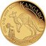 Australia 2 Dollars Australian Kangaroo. Windmill 2024 P125 WR P125 KANGAROO 2024 0.5G 9999 GOLD coin reverse