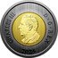 Canada 2 Dollars Charles III Specimen 2024  CHARLES III D G REX 2024 SR coin obverse