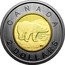 Canada 2 Dollars Charles III Specimen 2024  CANADA 2 DOLLARS BT coin reverse