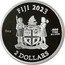 Fiji 2 Dollars (Egyptian Dragon) REREVAKA NA KALOU KA DOKA NA TUI 25OZ .999 FINE SILVER FIJI 2023 2 DOLLARS coin obverse
