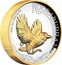 Australia 2 Dollars (Kookaburra. High Relief. Gilded) SR P125 KOOKABURRA 2024 2 OZ 9999 SILVER coin reverse
