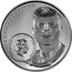 Cook Islands 2 Dollars Life of John F. Kennedy. To the Moon 2023 ELIZABETH II IRB 2 DOLLARS COOK ISLANDS 2023 KENNEDY coin obverse