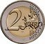 Malta 2 Euro Citadel in the city of Victoria on Gozo 2024 BU in card 2 EURO LL coin reverse