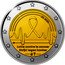 Belgium 2 Euro (Fight Against Cancer) BE 2024 IB LUTTE CONTRE LE CANCER STRIJD TEGEN KANKER coin obverse