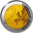 Belgium 2 Euro (Fight Against Cancer) 2 EURO LL coin reverse
