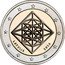 Latvia 2 Euro Himmeli 2024 LATVIJA 2024 coin obverse