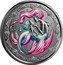Samoa 2 Tala (Mermaid Mother and Daughter. Colored)  coin reverse